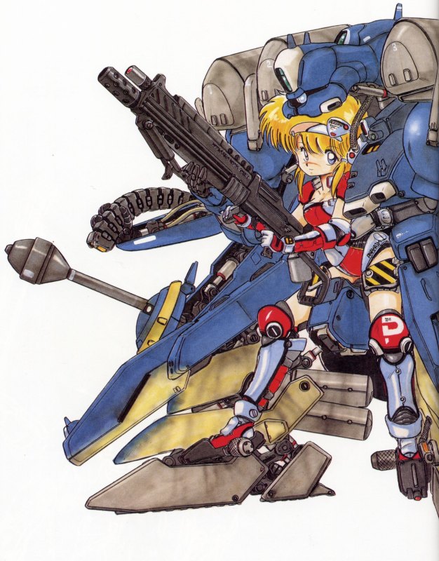 Otaku Gallery  / Art Books / Gundam - Mobile Suit Girls - Mika Akitaka / 030.jpg